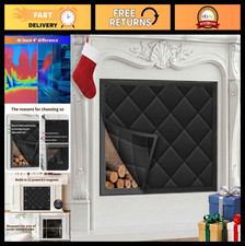 Magnetic Fireplace Draft Stopper Blanket - Energy Saver Insulation Cover 36x30 Magnetic Fireplace Draft Stopper Blanket - Energy Saver Insulation Cover 36x30