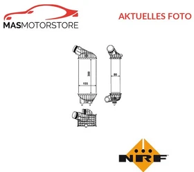 LADELUFTKÜHLER KÜHLER LADELUFT NRF 30462 A FÜR DS DS5 2.0 HDI 165 HYBRID4 4X4