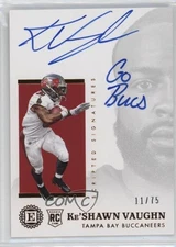 2020 Panini Encased Scripted Signatures 11/75 Ke'Shawn Vaughn Rookie Auto RC ms9