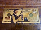 💫 Han Solo Star Wars $100 24kt Gold Foil Plated Banknote — photo 1