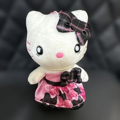 Hello Kitty Plush Doll Dress USJ Exclusive Frilled Pink White