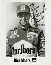 RICK MEARS - AUTOGRAPHED INSCRIBED PHOTOGRAPH