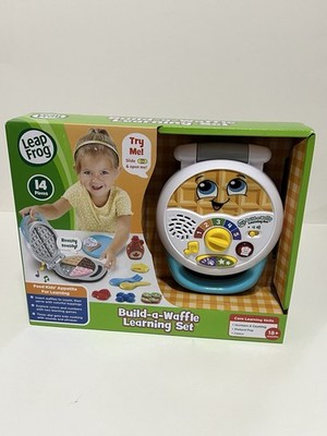 Leap Frog Build-a-Waffle Learning Set For Ages 18 Months+ New In Box!
