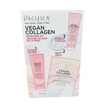 Pacifica Vegan Collagen Skincare Kit Face Moisturizer 100 Vegan