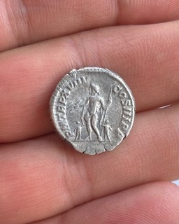 Rare Ancient Roman Silver Coin Septimus Severus 193 211AD Jupiter. AR Denarius