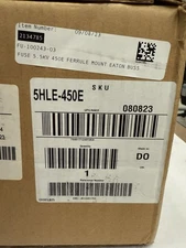 Eaton/Bussman Fuse 5HLE-450E, FUSE 5.5KV 450E 63KA I.R. Bolt In