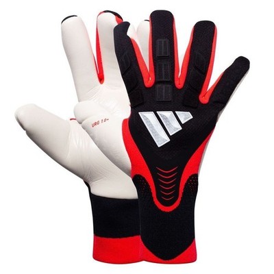 adidas Goalkeeper Gloves Predator Pro PC Immortal DNA Red / Black SZ 11 JY6298
