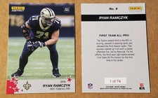 2019-2020 Panini Ryan Ramczyk #8 Saints RT from Instant AP All-Pro set PR /74