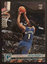 2019-20 Panini Chronicles Zion Williamson #120 Teal RC Pelicans