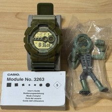 Casio G-Shock GD-100PS-3JS Playset Collab con orologio digitale figura G-Man GD 100