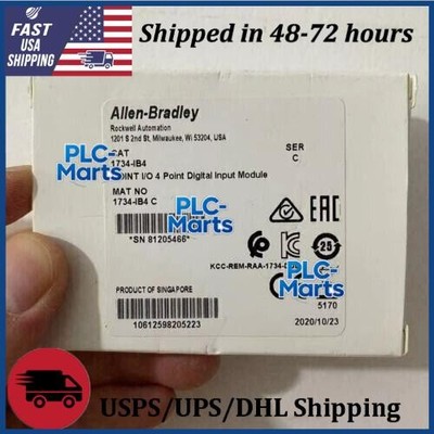 New 1734-IB4 Factory Sealed Point I/O 4 Point Digital Input Module Allen Bradley