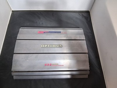 Optimus XL-400 400W 4/3/2 Channel Car Amplifier RadioShack Vintage Untested