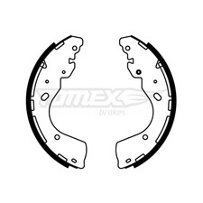 ORIGINAL® Tomex Brakes Bremsbackensatz Hinten für Ford RANGER RANGER IV