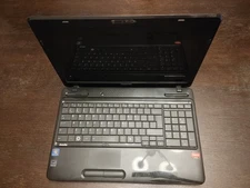GOOD CONDITION TOSHIBA Satellite L650D 15" Black TestedWorking No HDD OS BATTERY