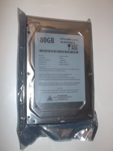 External Hard Drive 500GB With Case/SATA 3.5 Inch 80GB NEW/USB Media Bundle - Bild 8 von 11