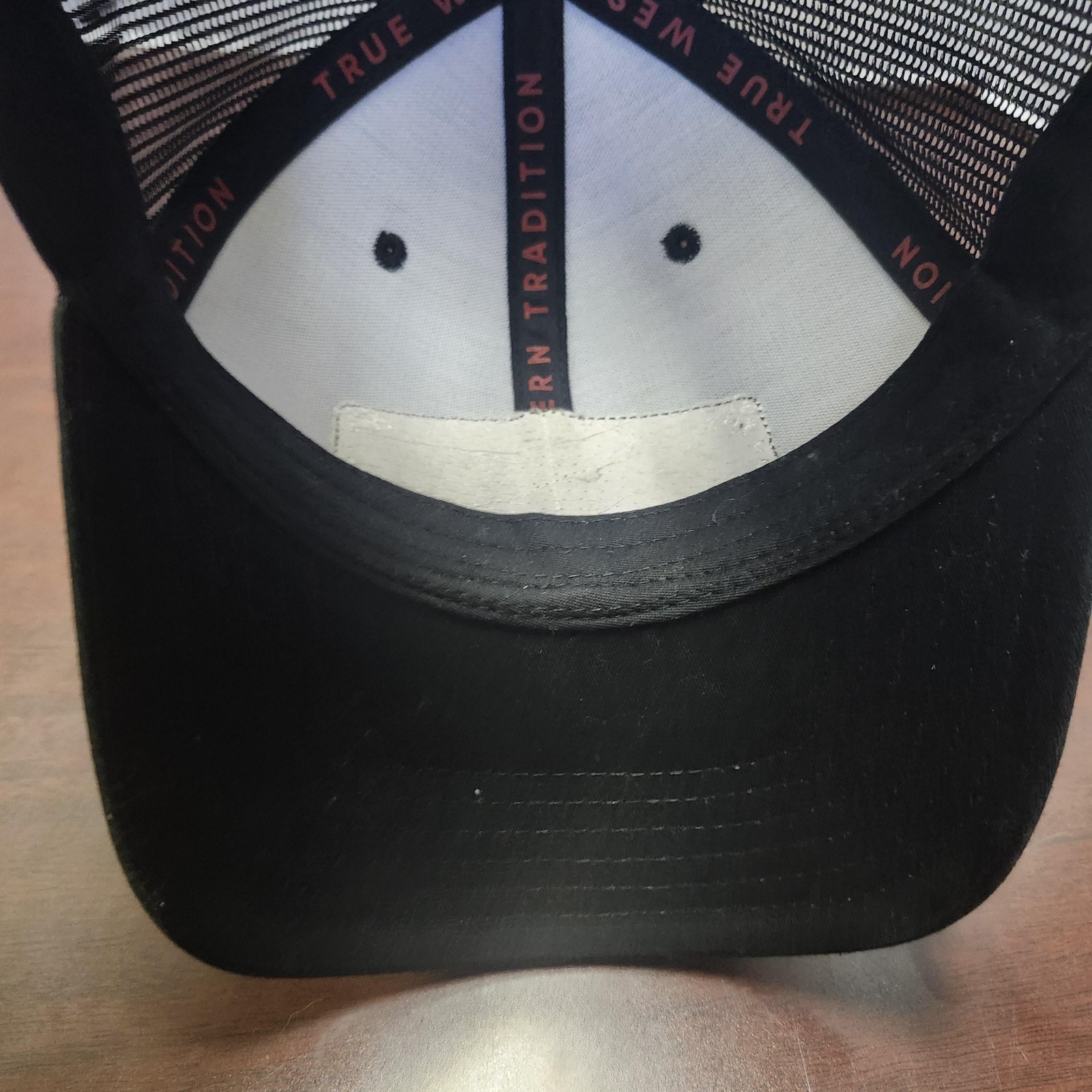 Pendleton Whisky Hat Cap Snap Back Black Mesh Tru… - image 6