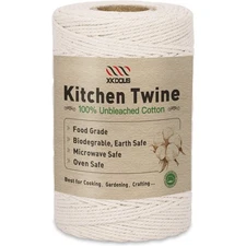 476ft Cotton Kitchen Twine 2mm for Roasting Trussing Poultry Baking & Craftin