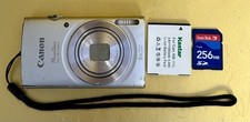  As-Is Canon PowerShot ELPH 180 Digital Camera 20.0MP 8x Optical Zoom W/ Issues