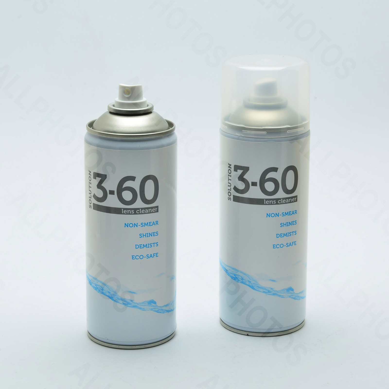 Solvent Based Lens Cleaner Spray - Solution 3-60 - 400ml - Non-Smear - 2 Cans