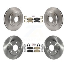 Transit Auto K8A-101277 Brake Disc and Pad Kit Front & Rear for Chevy Chevrolet