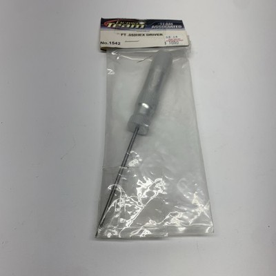 Factory Team Machined Hex Driver, Silver  .050, High Precision Tool for RC Model