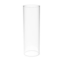 Clear Acrylic OpenEnd Tube 2"Diameter Nominal Pipe Transparent Choose Length
