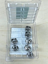 Lot of 7 Spraying Systems TPU500050-SS UNIJET Flat STD Fan Spray Nozzles 1/2 SS