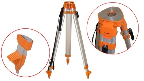 Red Dual Grade Self level Rotary Rotating Laser Level w Tripod Staff 208 Video - Picture 8 of 10