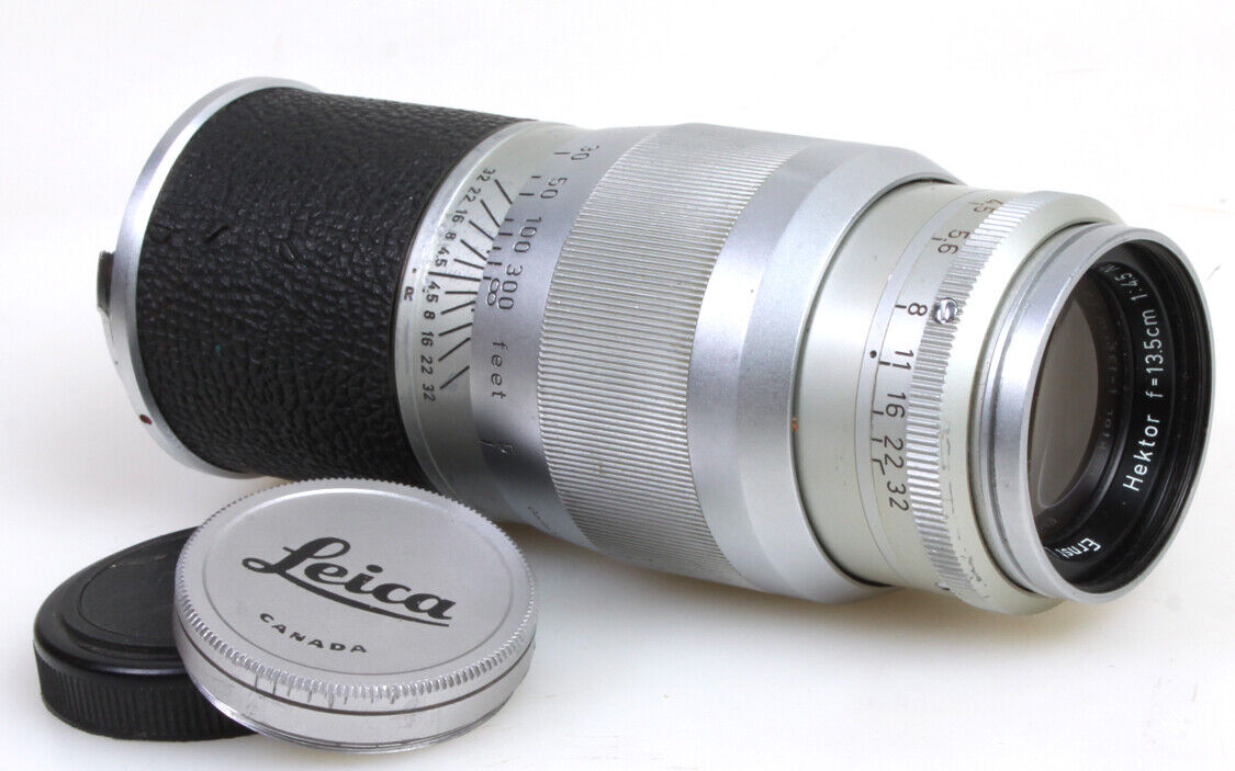 LEICA 135MM (13.5CM) F4.5 HEKTOR M MOUNT LENS (39MM) | eBay LEICA 135MM (13.5CM) F4.5 HEKTOR M MOUNT LENS (39MM) | eBay