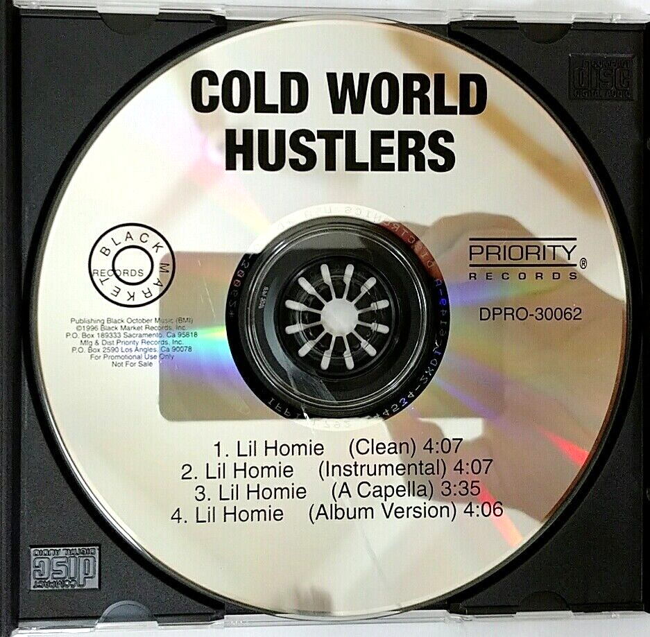 CD) Cold World Hustlers – Lil Homie , Promo, DPRO-30062, Single