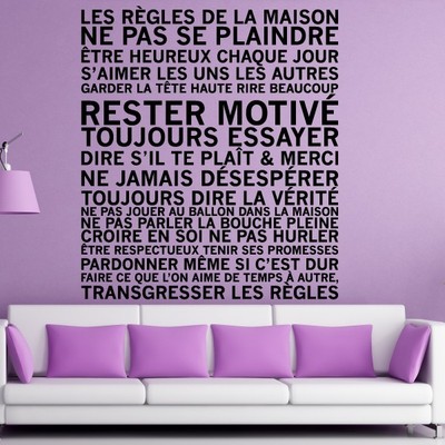Sticker Texte Les Regles De La Salle De Bain Iron Man Home Furniture Diy Home Garden
