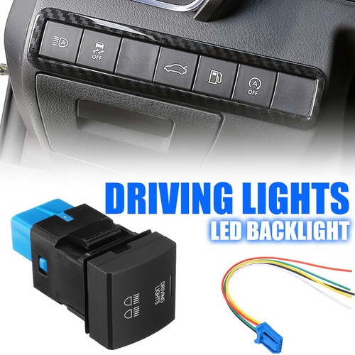 Dashboard Dash LED Push Button Switch For Toyota Camry RAV4 Corolla - Picture 20 of 42