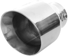 Auspuffblende Endrohr Edelstahl Universal Rund Für Opel Tigra Meriva Zafira