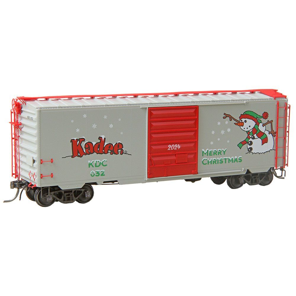 NEW Kadee 2024 Kadee Christmas Car KDC RTR 40' PS-1 Boxcar HO