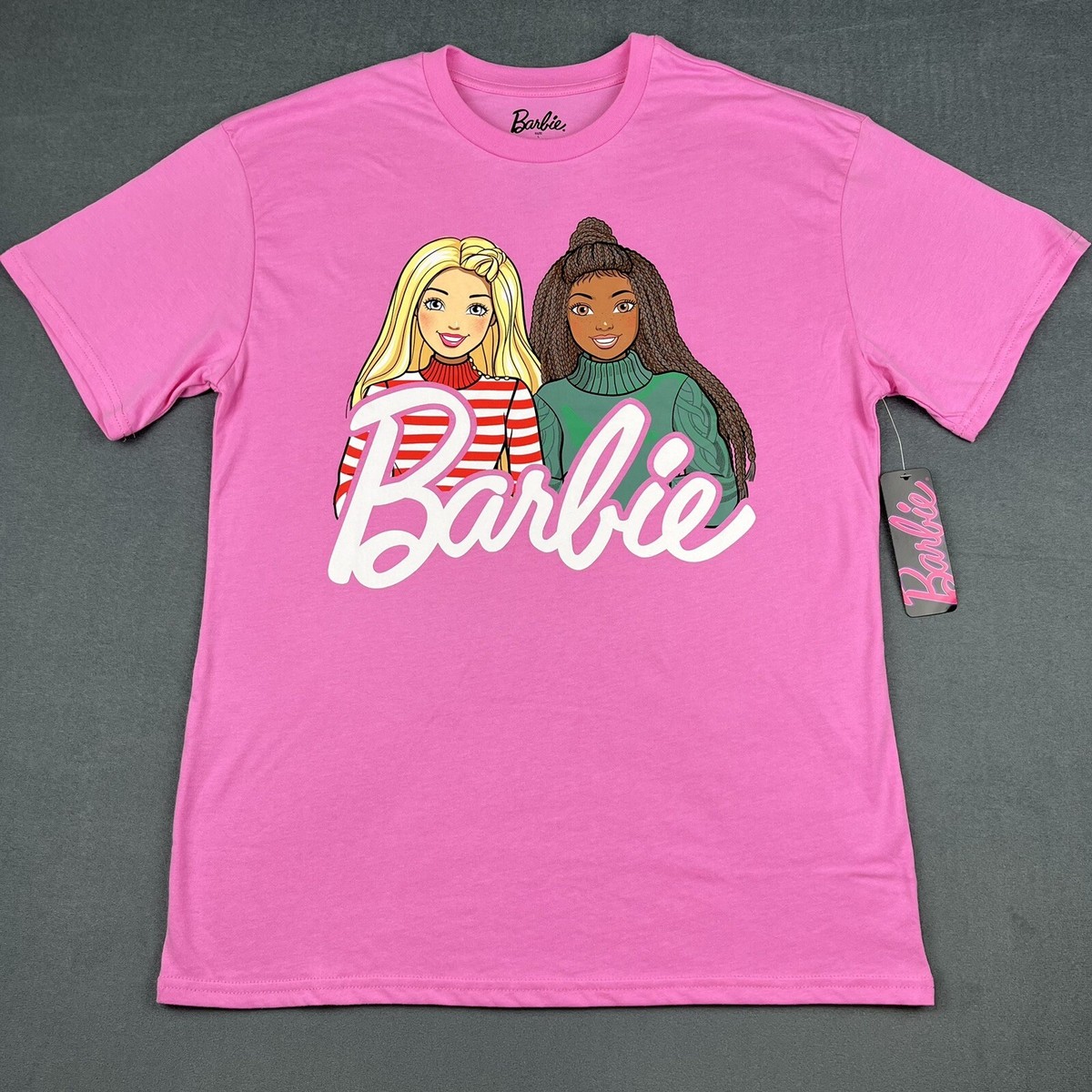 Barbie Women’s Hot Pink T-Shirt Top Size Large