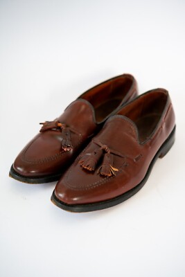Allen Edmonds Grayson Color 8 SHELL CORDOVAN Leather Tassel  display picture 1
