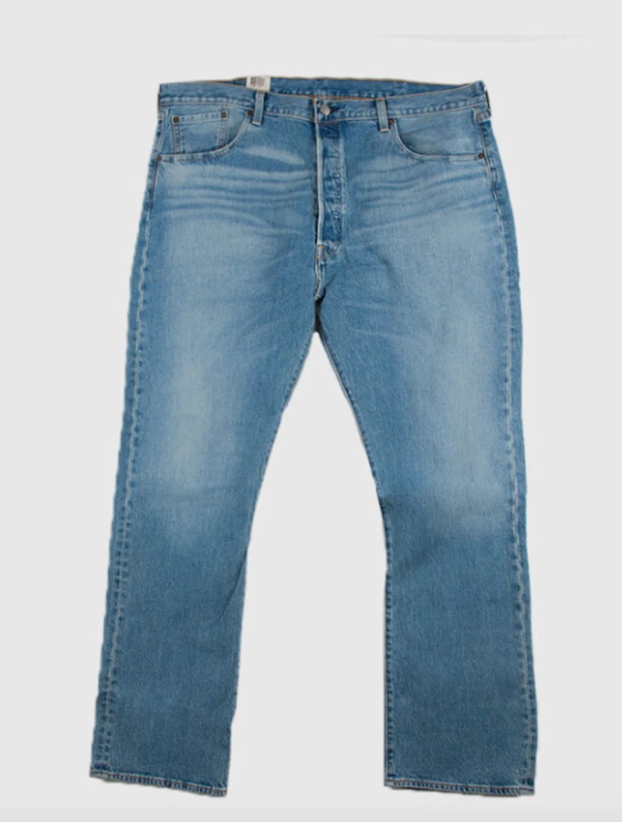 Levi Strauss 501 Original Fit Jeans Stretch Button Fly jeans