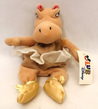 Disney Store Fantasia Hippo Bean Bag Plush Stuffed Animal Toy 8" Plush