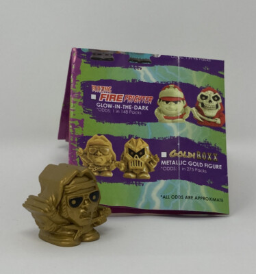 TEENYFREAKS RARE GOLDI ROXX METALLIC GOLD FIGURE 1:275 PACKS BY TEENYMATES