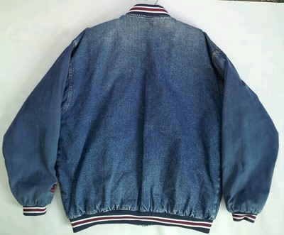 VINTAGE STARTER SPORT DENIM JACKET IN SIZE XL | eBay