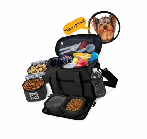 overland travel dog tote bag