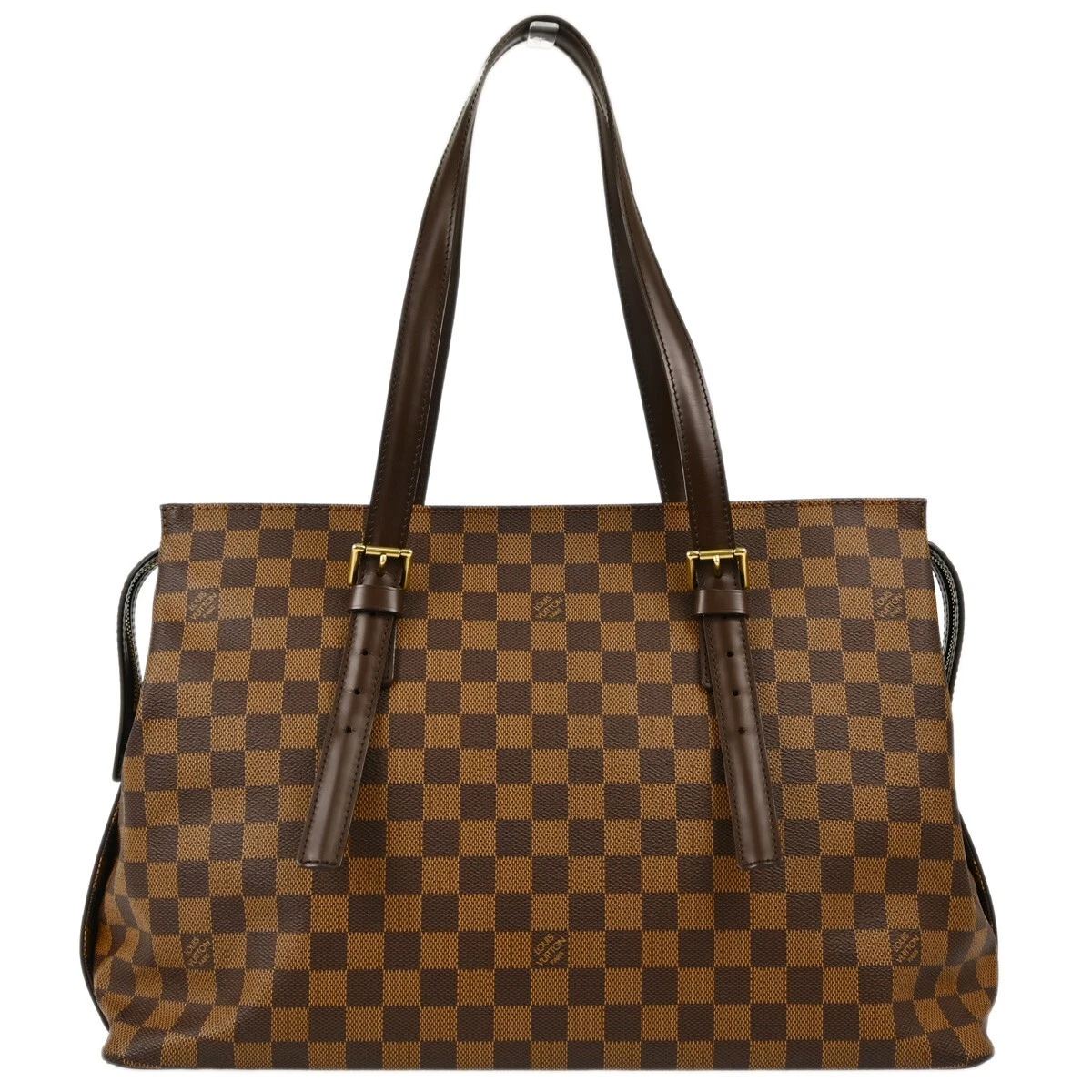 Louis Vuitton Damier Ebene Zip Tote Bags & Handbags for Women for