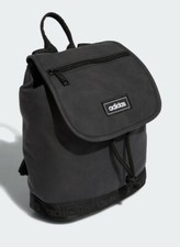 adidas Suede II Mini Backpack, Black, One Size ,Travel/Sport/School Bag