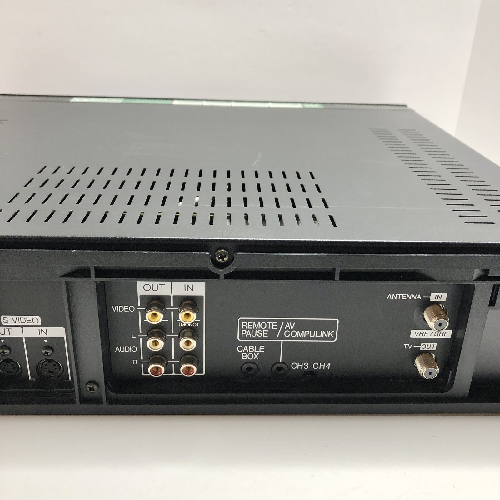 JVC HRS3500U Super VHS ET VCR Will Not Power On PARTS/REPAIR ONLY