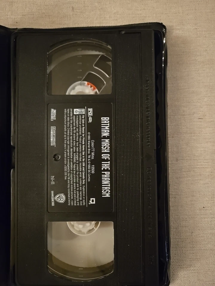 Batman - Mask of the Phantasm (VHS, 1994, Clamshell) - Image 2 of 3