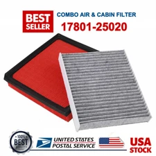 COMBO AIR & CABIN FILTER For TOYOTA Camry RAV4 Avalon LEXUS ES350 2018-2023 US