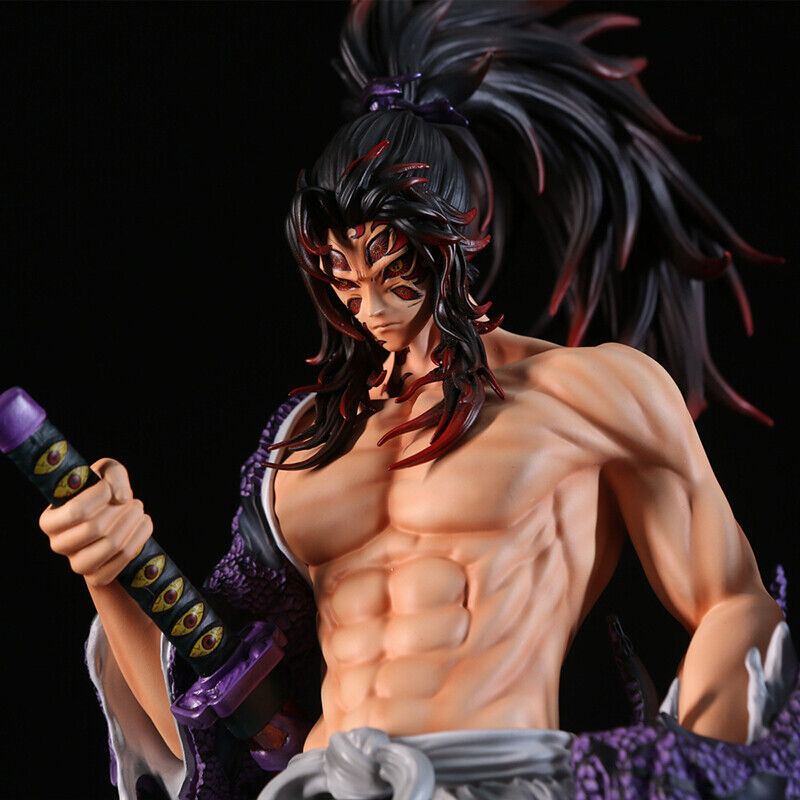 Boneco Lua Superior Kokushibou Daki Gyutaro Demon Slayer Kimetsu No Yaiba  Action Figure 30 Cm - Demon