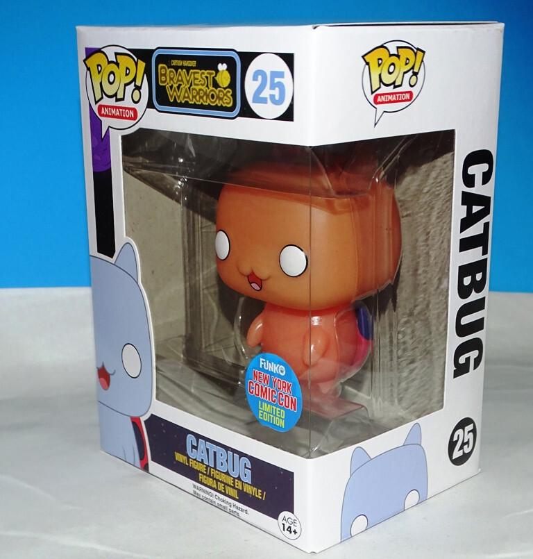 Funko Pop Bravest Warriors Catbug #25 Orange New York Comic +P/Prot