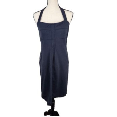 Athleta size 12 black sizzle halter dress | eBay Athleta size 12 black sizzle halter dress | eBay