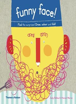 Funny Face!: Find the surprises! Draw, color and fold! By Jacky 